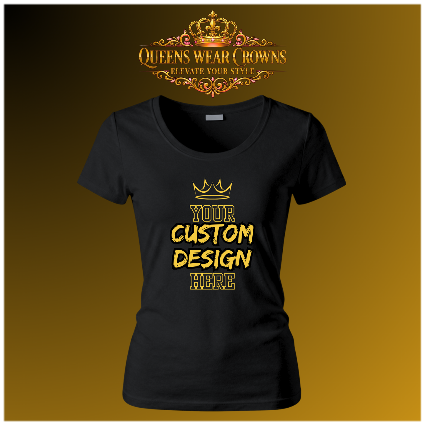 Design Your Own T-Shirt (Women's Cut)